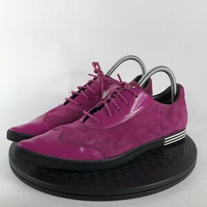 Adidas x Y-3 Pink/Black Suede Pointed Toe Casual Shoes Men’s Size 9